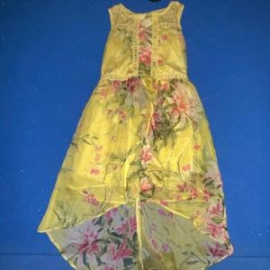 Amy Byer kids floral romper size 8